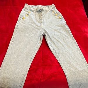 Zara straight cut jeans